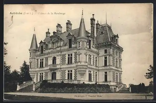 AK Autrèche /I.-et-L., Chateau de la Ramberge