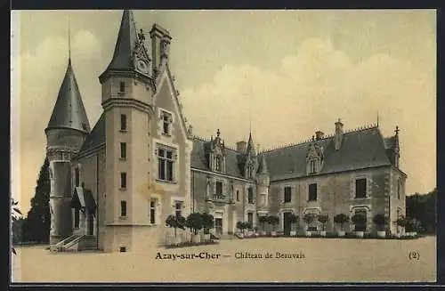 AK Azay-sur-Cher, Chateau de Beauvaix