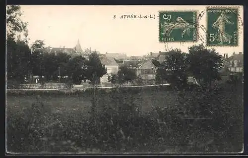 AK Athée /I.-et-L., Vue Generale