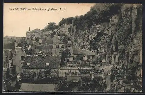 AK Amboise, Habitations troglodytes