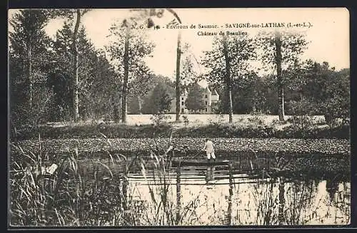 AK Savigné-sur-Lathan, Chateau de Beaulieu