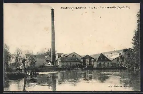 AK Marnay /I.-et-L., Vue d`ensemble, facade Est