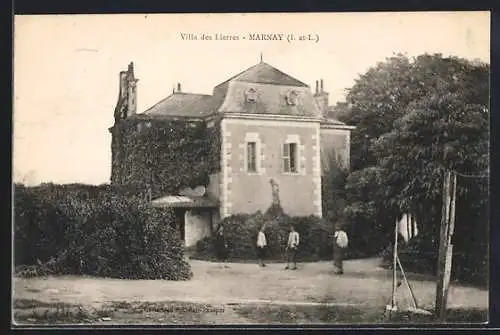 AK Marnay /I.-et-L., Villa des Lierres