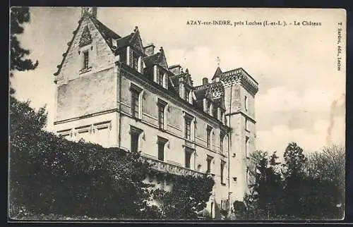 AK Azay-sur-Indre, Le Chateau