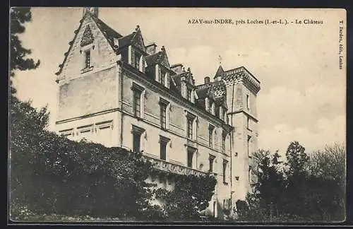 AK Azay-sur-Indre, Le Chateau, près Loches