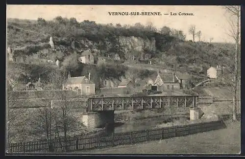 AK Vernou-sur-Brenne, Les Coteaux