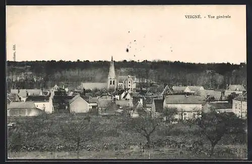 AK Veigné /I.-et-L., Vue générale