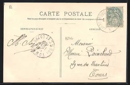 AK Veigné /I.-et-L., Vue générale