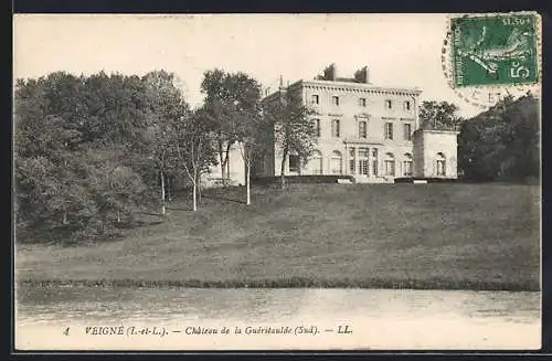 AK Veigné /I.-et-L., Chateau de la Guéritaulde