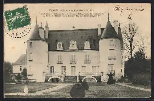 AK Veigné /I.-et-L., Chateau de Couzière