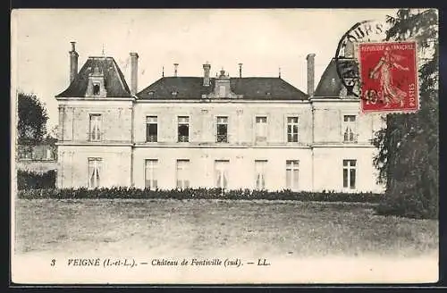 AK Veigné /I.-et-L., Chateau de Fontiville