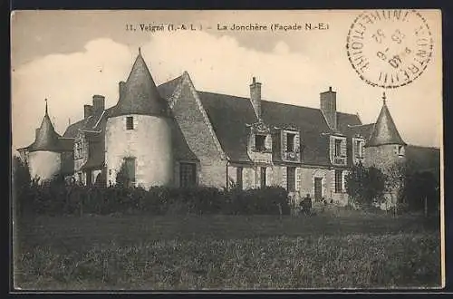 AK Veigné /I.-et-L., La Jonchère, Facade N.-E.