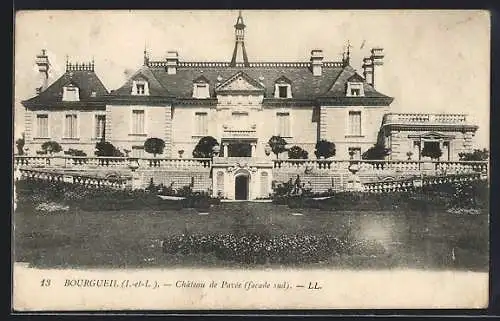 AK Bourgueil /I.-et-L., Chateau de Pavée, facade sud