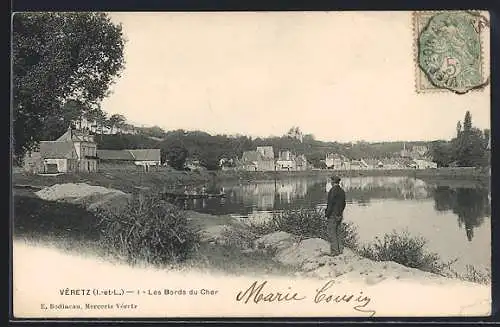 AK Véretz /I.-et-L., Les Bords du Cher