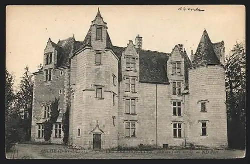 AK Anché /Indre-et-Loire, Château