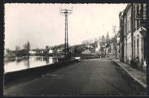 AK Véretz /Indre-et-Loire, Route de Tours à Vierzon