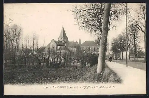 AK La Croix /Indre-et-Loire, L`Eglise