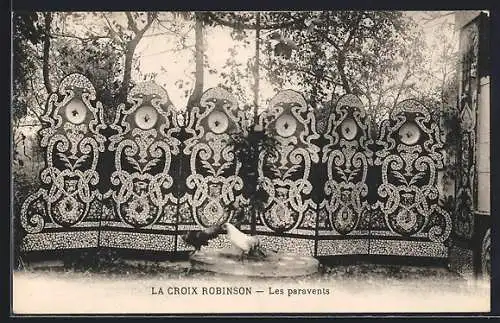 AK La Croix Robinson, Les paravents