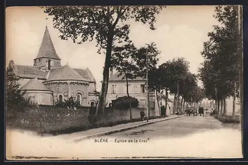 AK Bléré, Église de la Croix