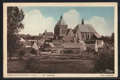 AK Bueil-en-Touraine, Vue Générale