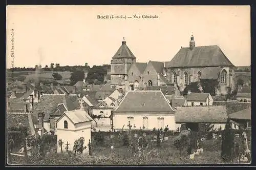 AK Bueil /Indre-et-Loire, Vue Générale