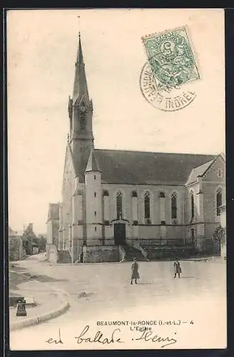 AK Beaumont-la-Ronce, L`Eglise