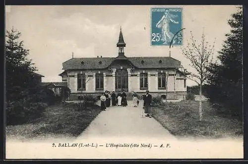 AK Ballan /I.-et-L., L`Hospitalité, coté Nord