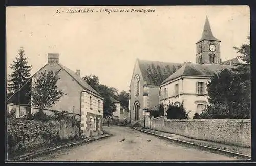 AK Villaines, L'Eglise et le Presbytere