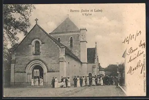 AK Barrou /I.-et-L., L`Eglise