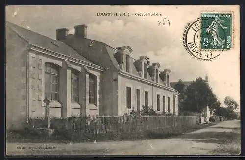 AK Louans /I.-et-L., Groupe Scolaire