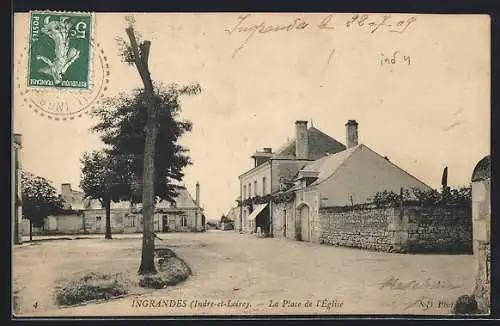 AK Ingrandes, La Place de l`Église