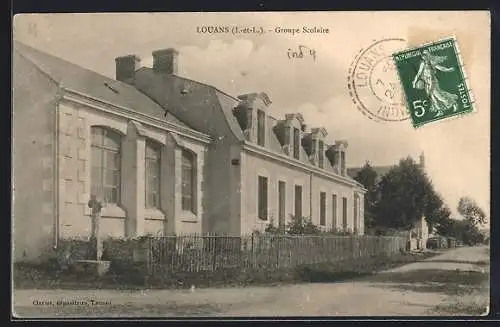 AK Louans /I.-et-L., Groupe Scolaire