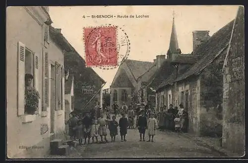 AK St-Senoch /I.-et-L., Route de Loches