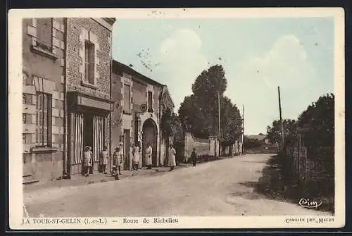 AK La Tour-St-Gelin, Route de Richelieu