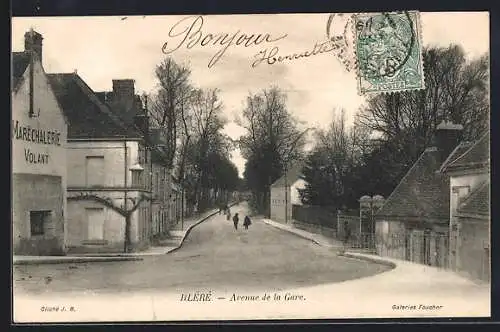 AK Bléré, Avenue de la Gare