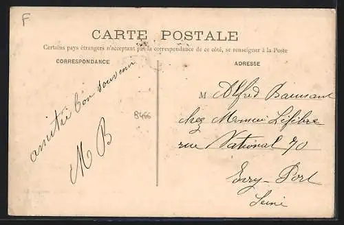 AK Bléré, Rue Léon Gambetta