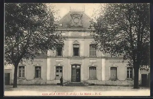 AK La Croix, La Mairie