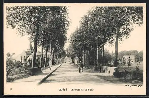 AK Bléré, Avenue de la Gare