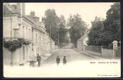 AK Bléré, Avenue de la Gare