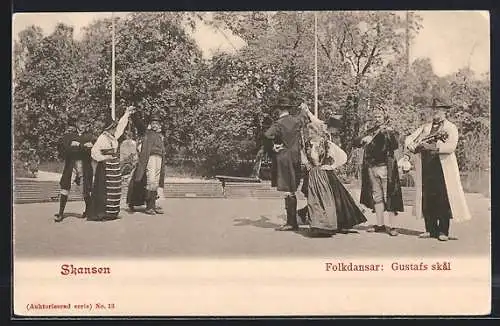 AK Skansen, Folkdansar, Gustafs skal