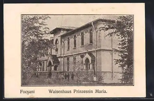 AK Focsani, Waisenhaus Prinzessin Maria, Hausansicht