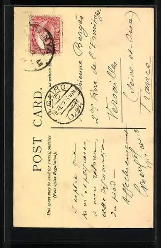 AK Egyptian types and Scenes, A Water Seller