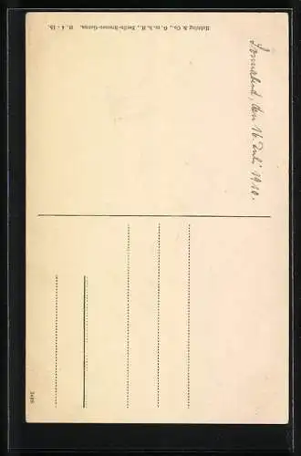 Künstler-AK Friedrich Perlberg: Wasserverkäufer