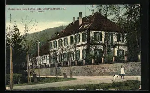 AK Liebfrauenthal i. Els., Kurhaus, Inh. G. Weber