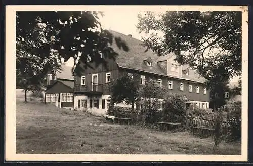 AK Nassau im Erzgebirge, am Alten Forsthaus