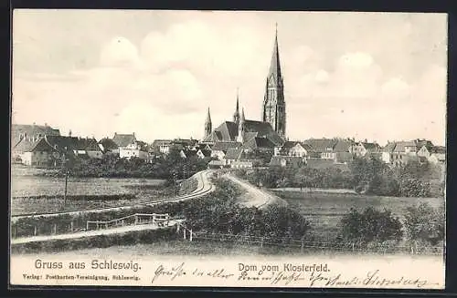 AK Schleswig, Dom vom Klosterfeld