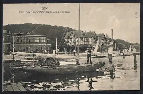 AK Kiel, Kaiserliches Yachtklubgebäude und Logierhaus