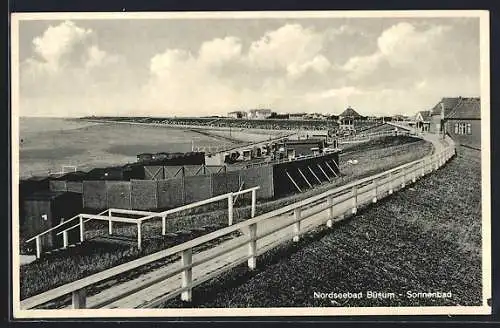 AK Büsum, Blick aufs Sonnenbad