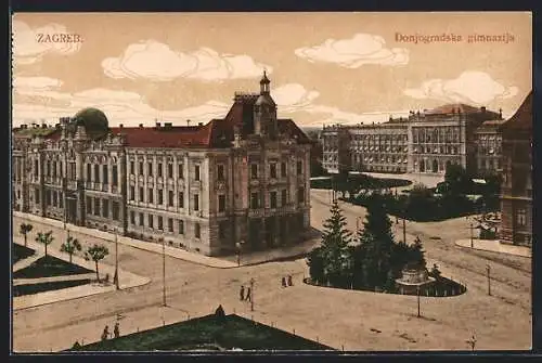 AK Zagreb, Donjogradska gimnazija