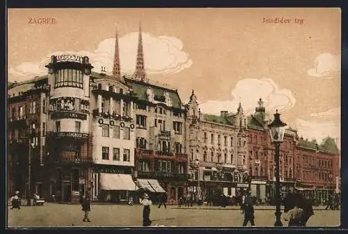 AK Zagreb, Jelacicev trg